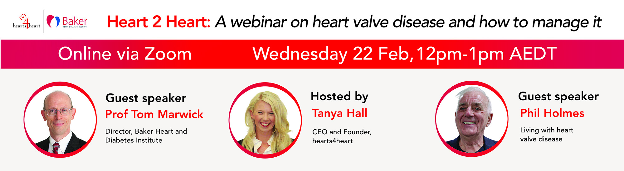 A webinar on heart valve disease and how to manage it
