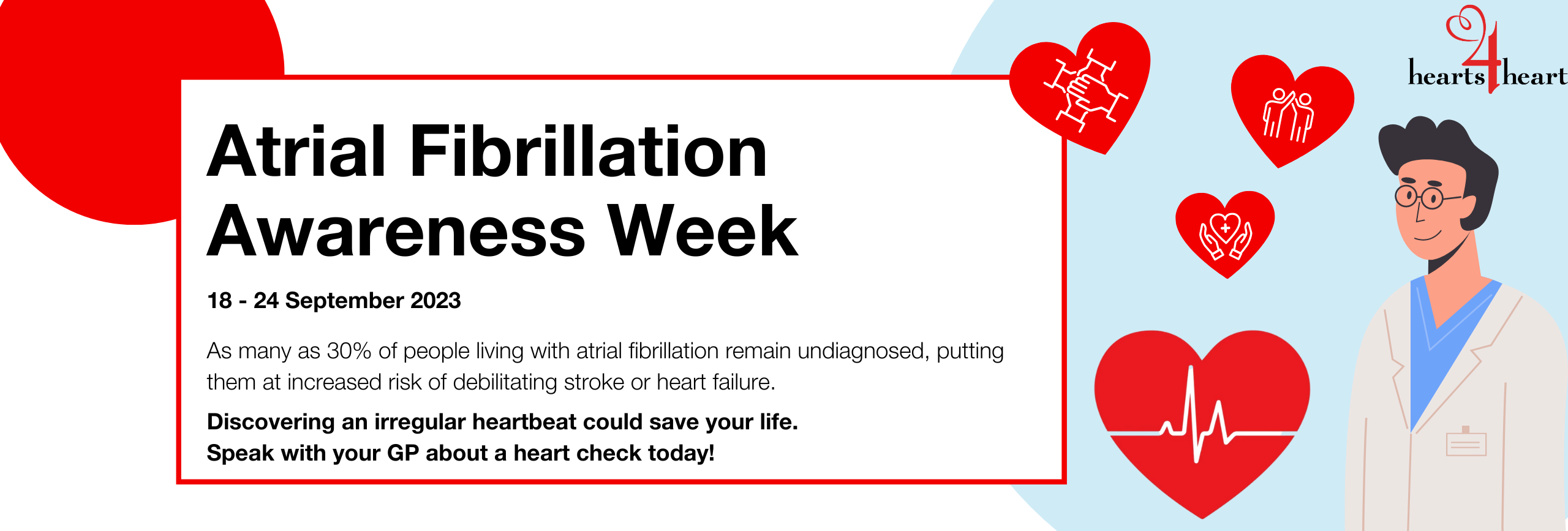 Atrial Fibrillation Awareness Week – 18-24 September